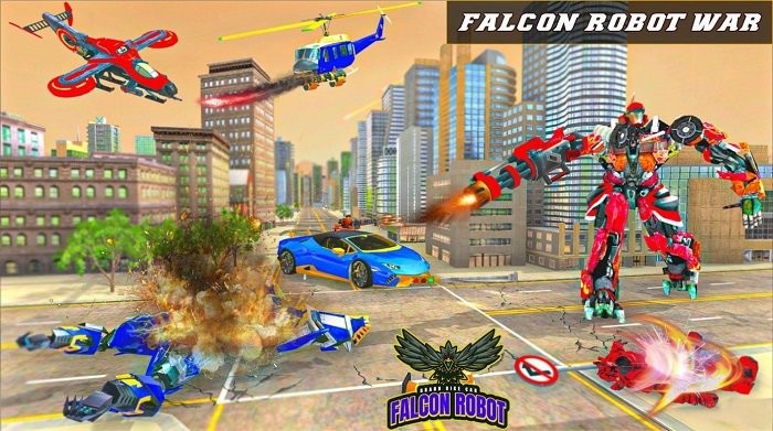 Grand Falcon Robot Car截图2