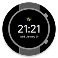 Pixel Minimal Watch Face