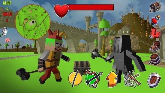 Hau! Medival Battle Royale!截图1