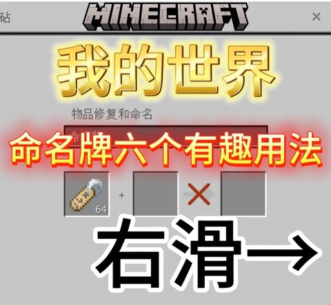 我的世界名牌怎么用[图1]