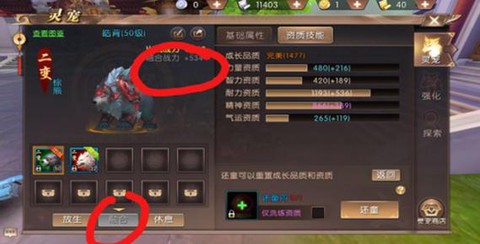 轩辕传奇灵宠怎么升级