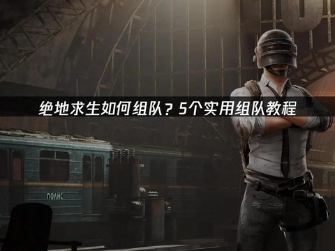 绝地求生组队怎么组队[图1]