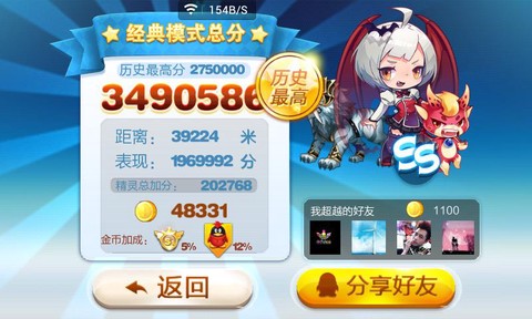 天天酷跑如何的高分[图1]