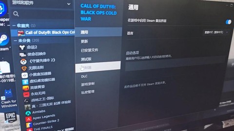 使命召唤5如何调中文