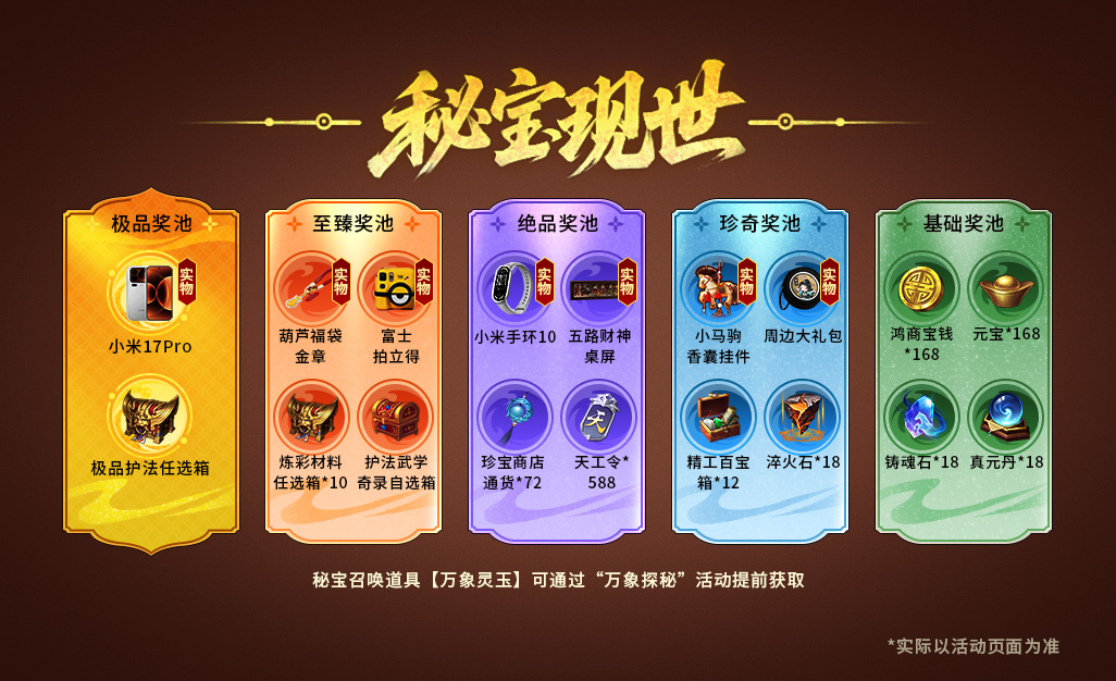 全民探秘，好礼满盈！《剑侠世界3》资料片「万象归心」今日上线！[图2]
