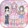 童话公主少女化妆