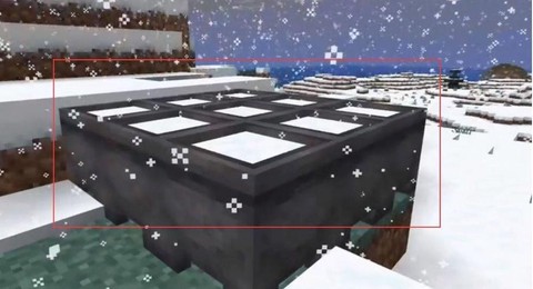 我的世界雪怎么收集