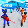 警官火柴人