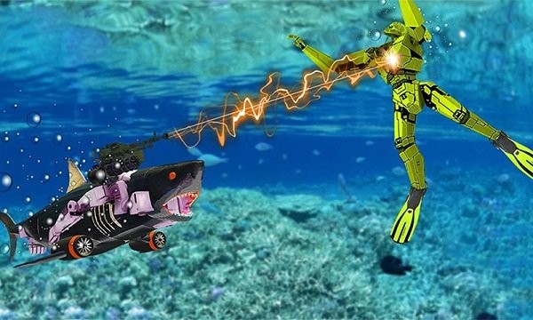 机械鲨拼装射击截图3